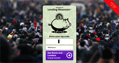 Desktop Screenshot of lendingmountain.com